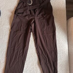 Mango Brown Chinos Comfortable Cotton-Blend
